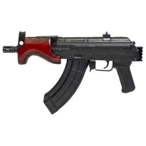 Alternative view of Century Arms Micro Draco w/ Russian Red Handguard