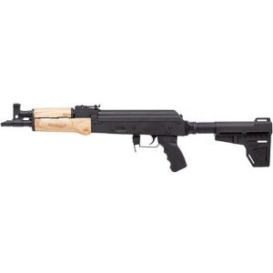 Century Draco 7.62x39mm, 12.25″ Threaded Barrel, Black, Magpul BTR Brace, 30rd