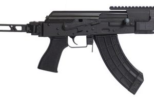 Century Tactical Draco, AK Style , Full Size, 7.62X39, 7.5″ Barrel,, Black, Polymer Grip, Strike Bi-Folding Brace, Integraded Rear Sight,…